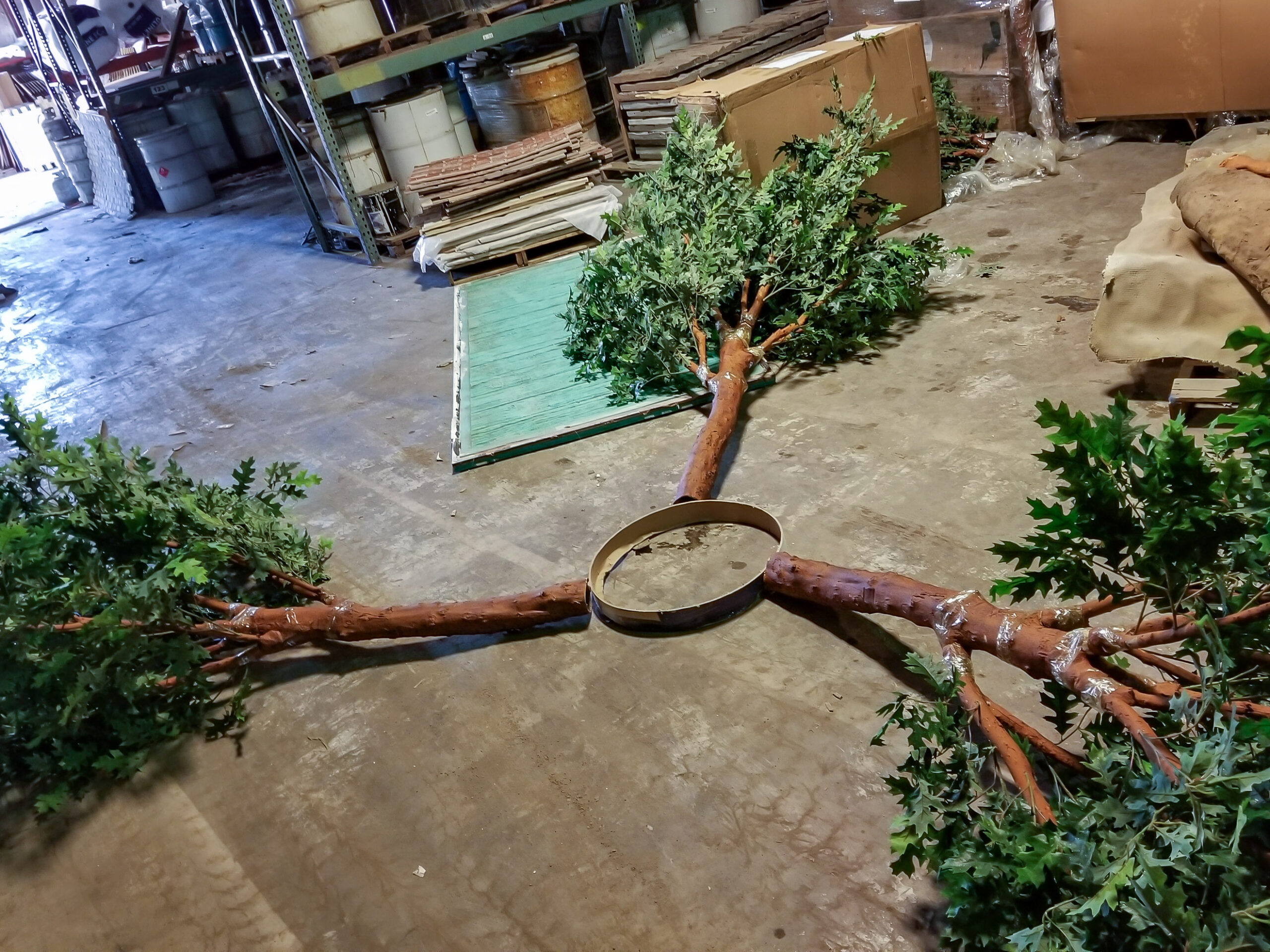 KTR Indoor Action Sports Playground Faux Tree Branches
