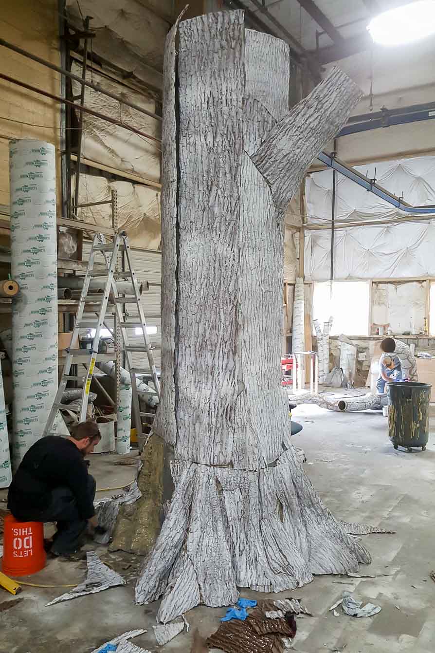 Applying Flexbark to custom tree