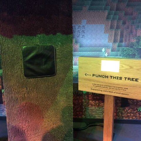 Museum of Pop Culture Minecraft Exhibit